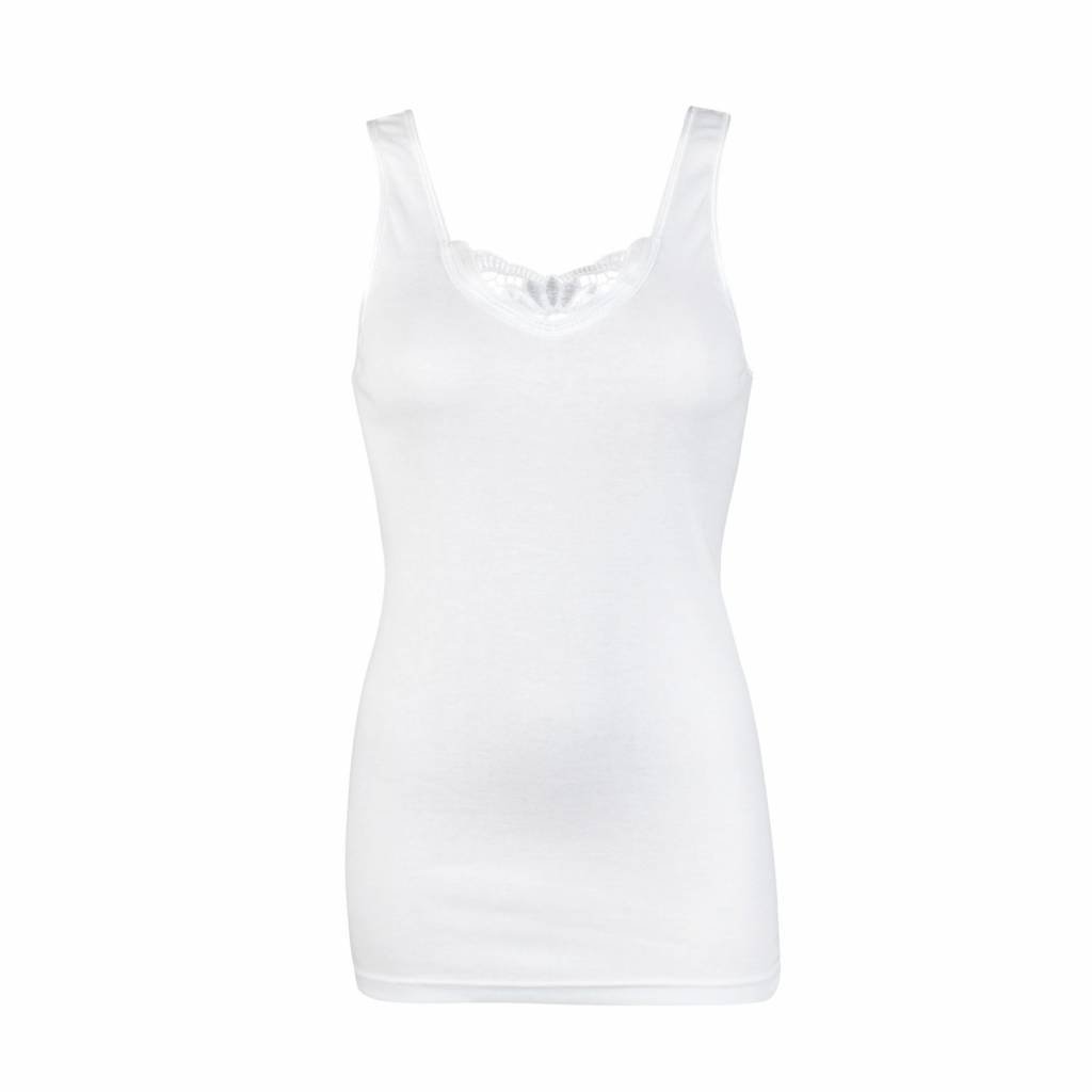 Beeren Dames Hemd Brenda Wit 2-Pack