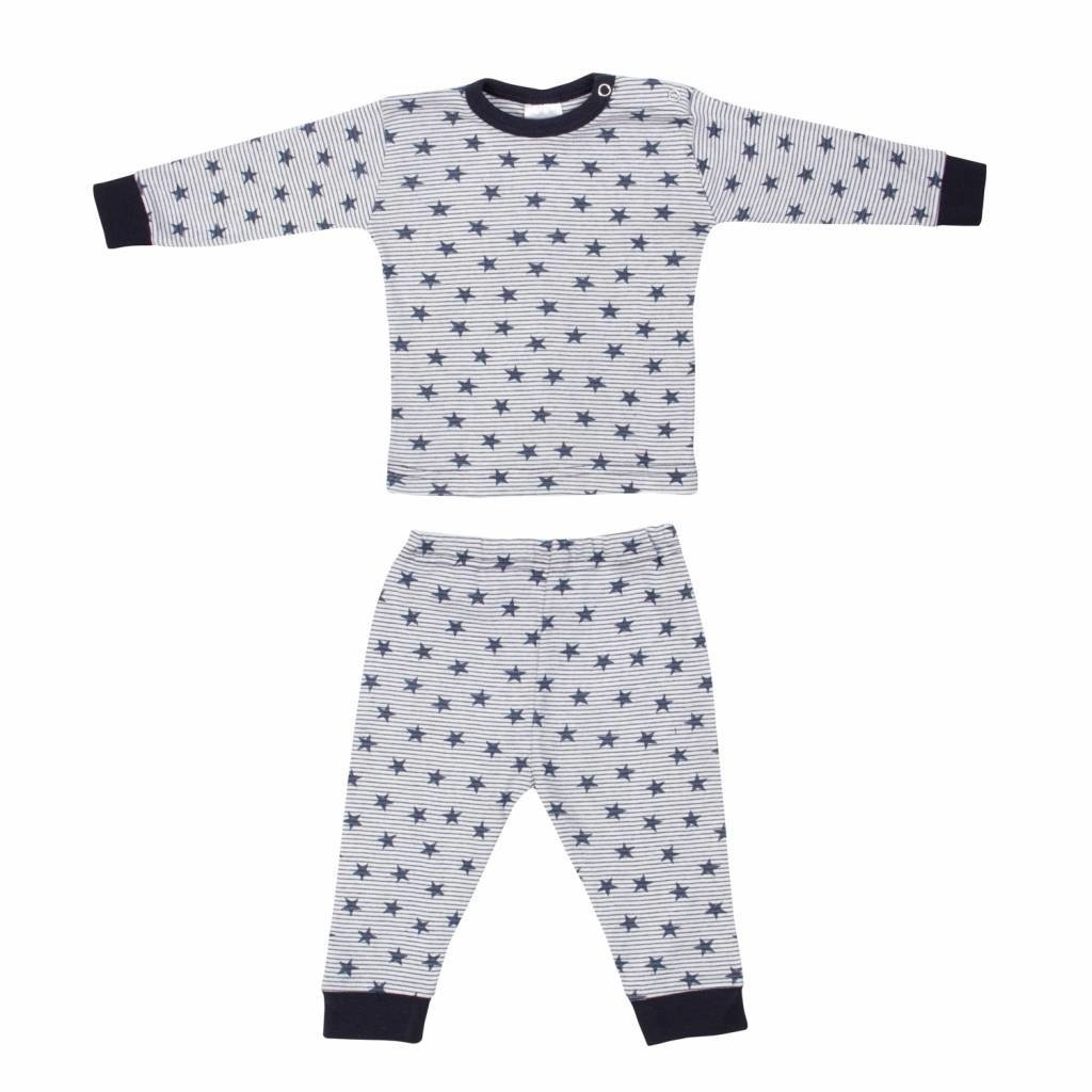 Beeren Baby Pyjama Streep/Ster Marine