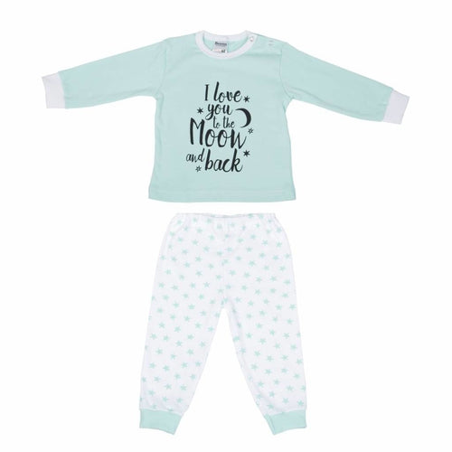 Beeren Beeren Baby Pyjama To The Moon Mint