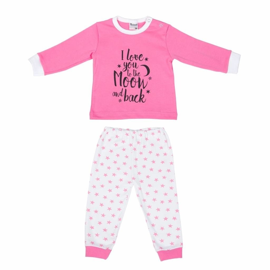 Beeren Beeren Baby Pyjama To The Moon Roze