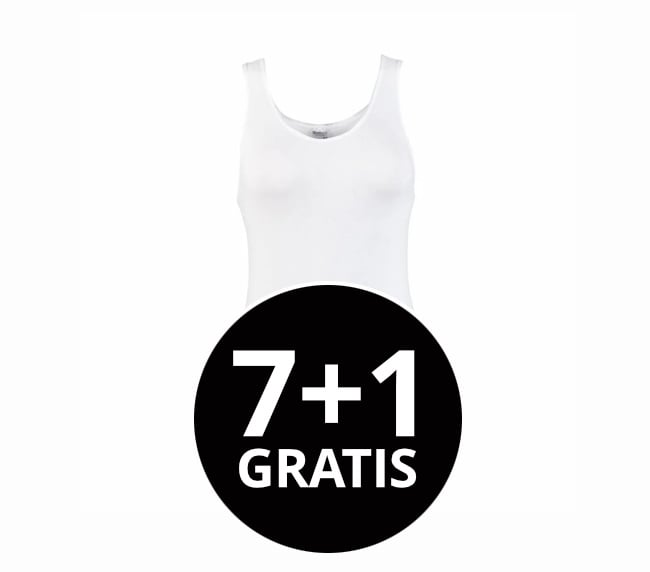 Beeren Dames Comfort Feeling Hemd Wit voordeelpack