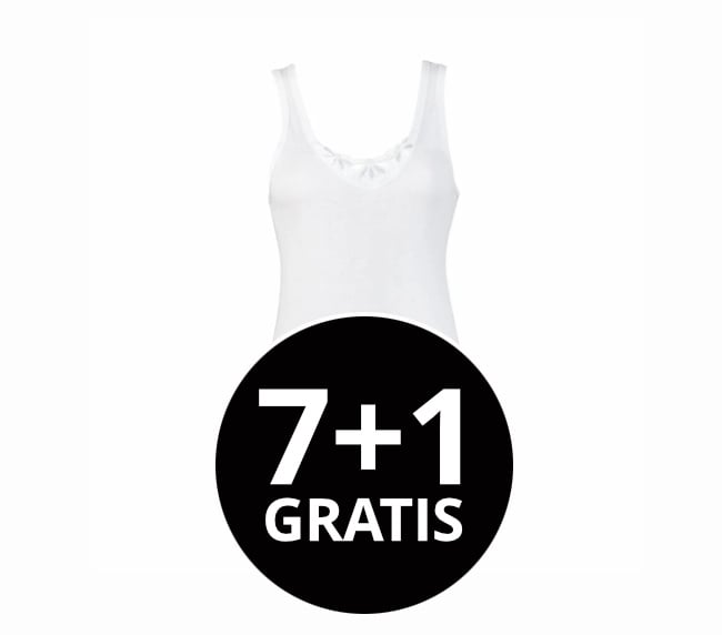 Beeren Dames Hemd Angela Wit voordeelpack