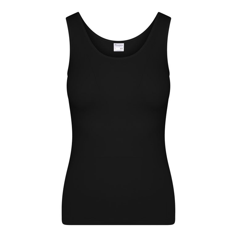 Beeren Dames Hemd Basic Zwart 2-Pack