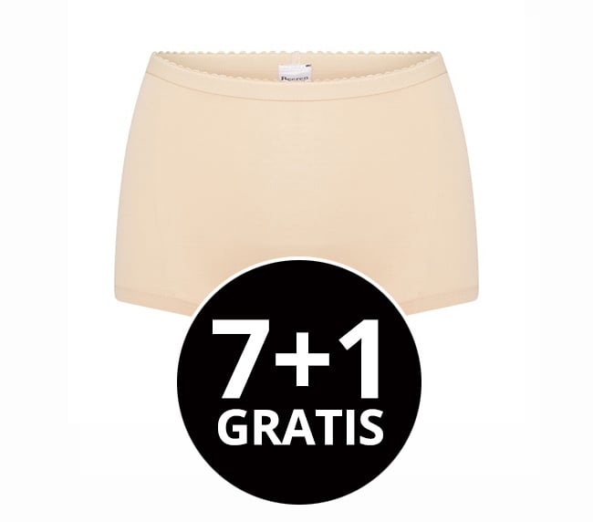 Beeren Dames Boxer Comfort Feeling Beige voordeelpack