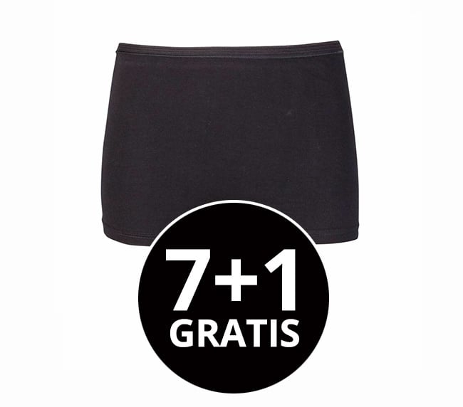 Beeren Dames Boxer Comfort Feeling Zwart voordeelpack