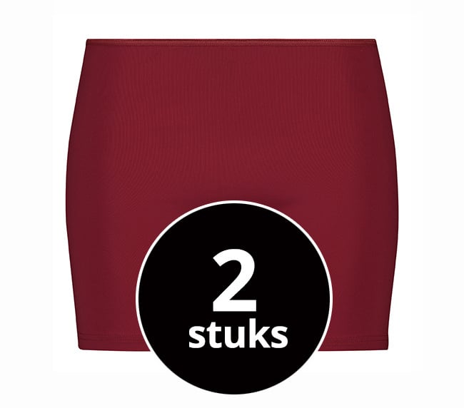 Beeren Dames Boxer Elegance Donkerrood 2-Pack