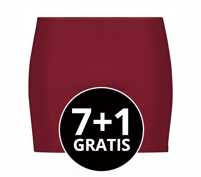 Beeren Dames Boxer Elegance Donkerrood Voordeelpack