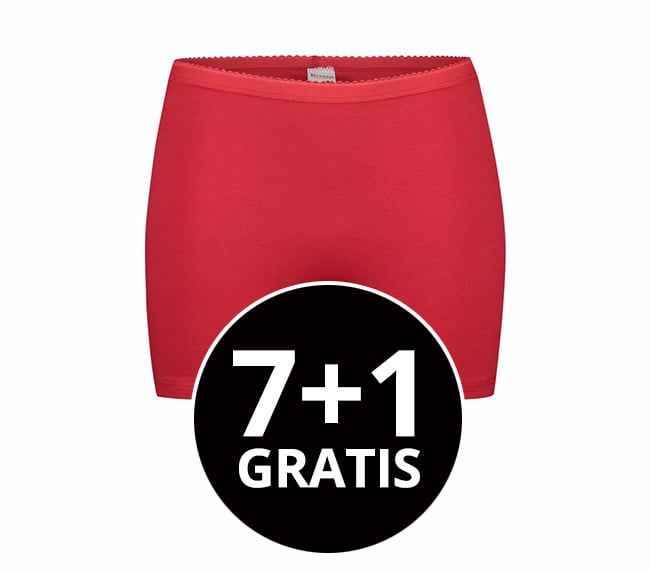 Beeren Dames Boxer Softly rood  voordeelpack