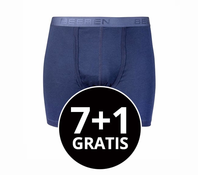 Beeren Heren Boxershort Met Gulp Blauw voordeelpack