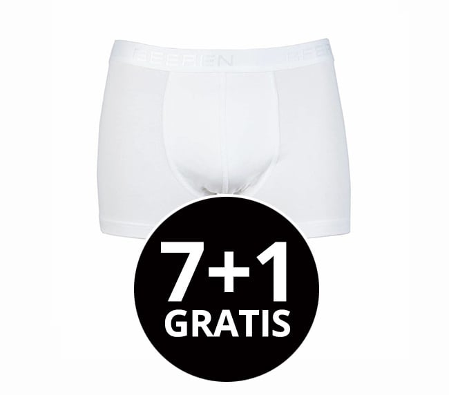 Beeren Heren Boxershort Rolf Wit Voordeelpack