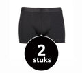 Beeren Heren Boxershort Rolf Zwart 2-Pack
