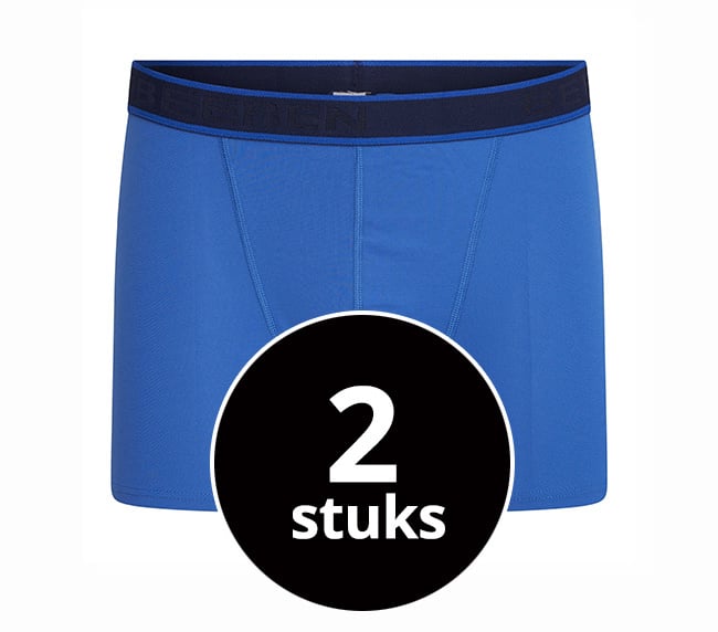 Beeren Heren Boxershort Young Sven Blauw 2-Pack