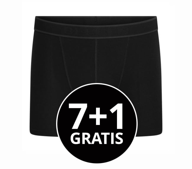 Beeren Heren Boxershort Young Sven Zwart voordeelpack