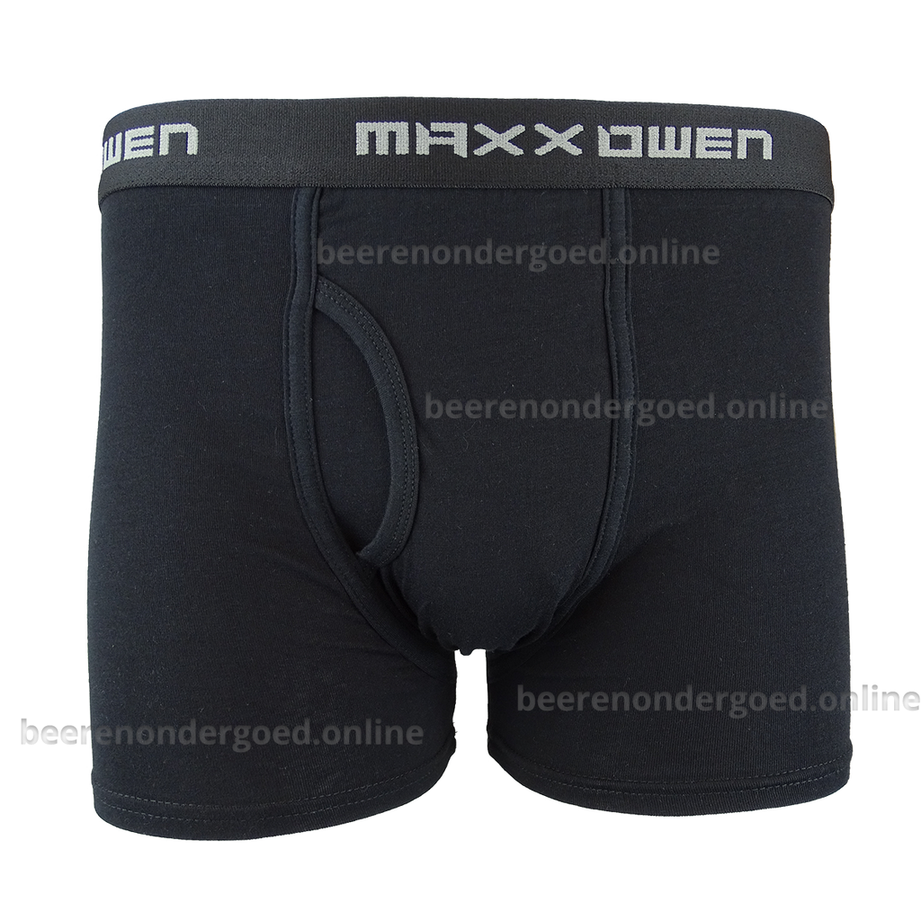 Maxx Owen Heren Boxershort Zwart-Fly 2-Pack