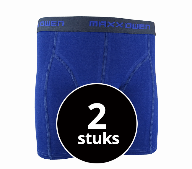Maxx Owen Heren Boxershort Indigo 2-Pack