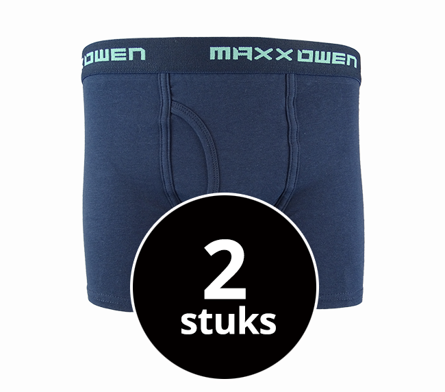 Maxx Owen Heren Boxershort Marine-Fly 2-Pack