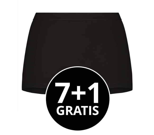 Beeren Dames Green Comfort Short Zwart Voordeelpack